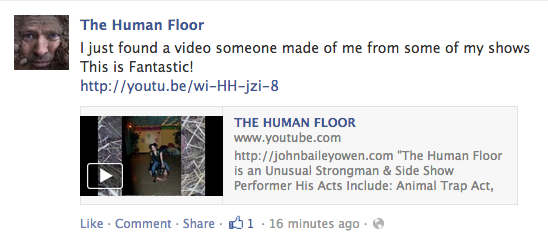 the human floor